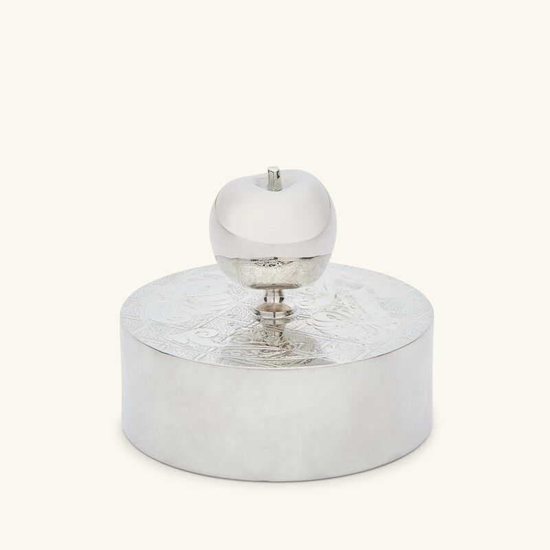 christofle jardin d eden paperweight silver plated