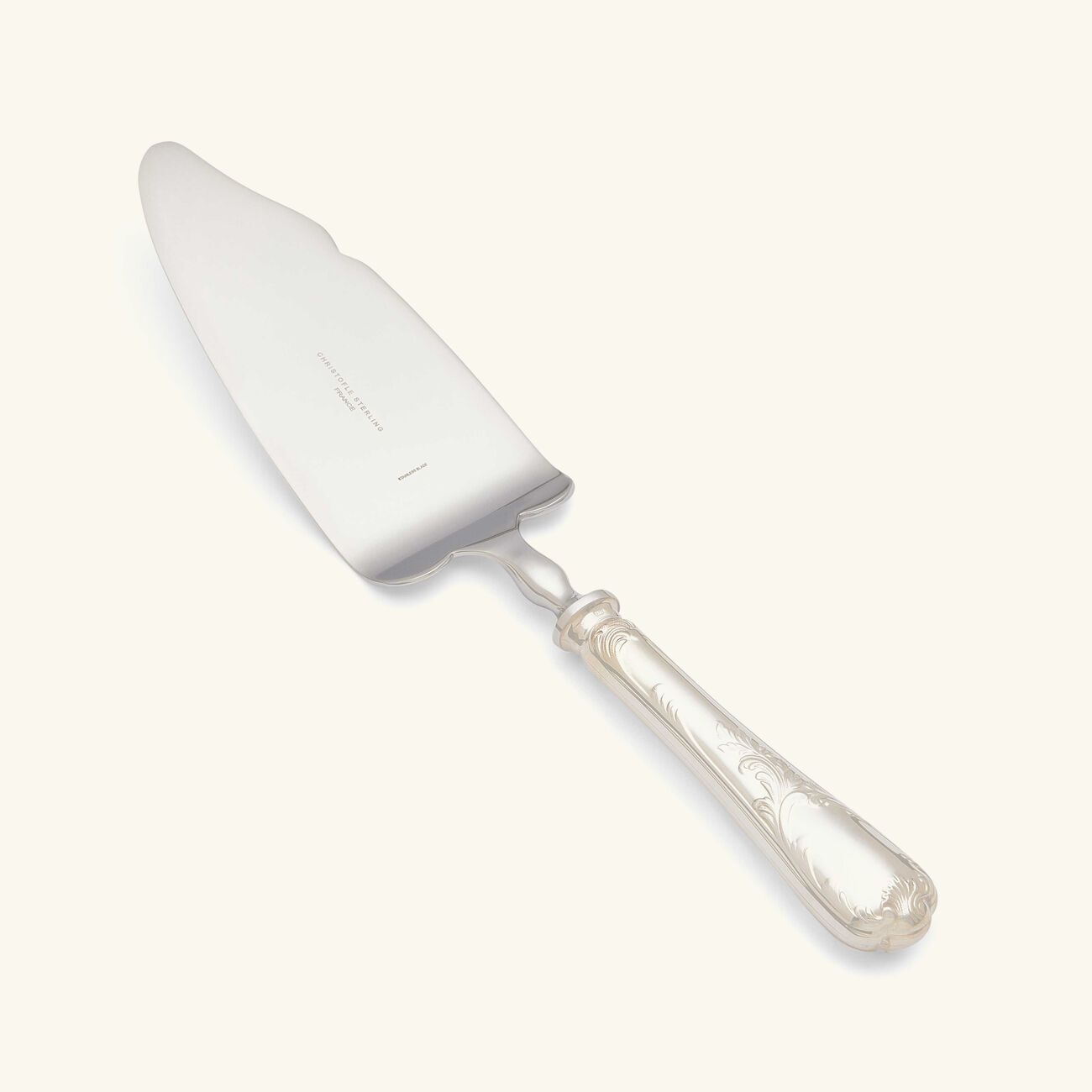 christofle marly cake server sterling silver