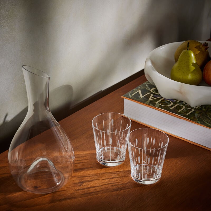 طقم لوتس مؤلف من كأسين شفاف لاليك طقم لوتس مؤلف من كأسين شفاف