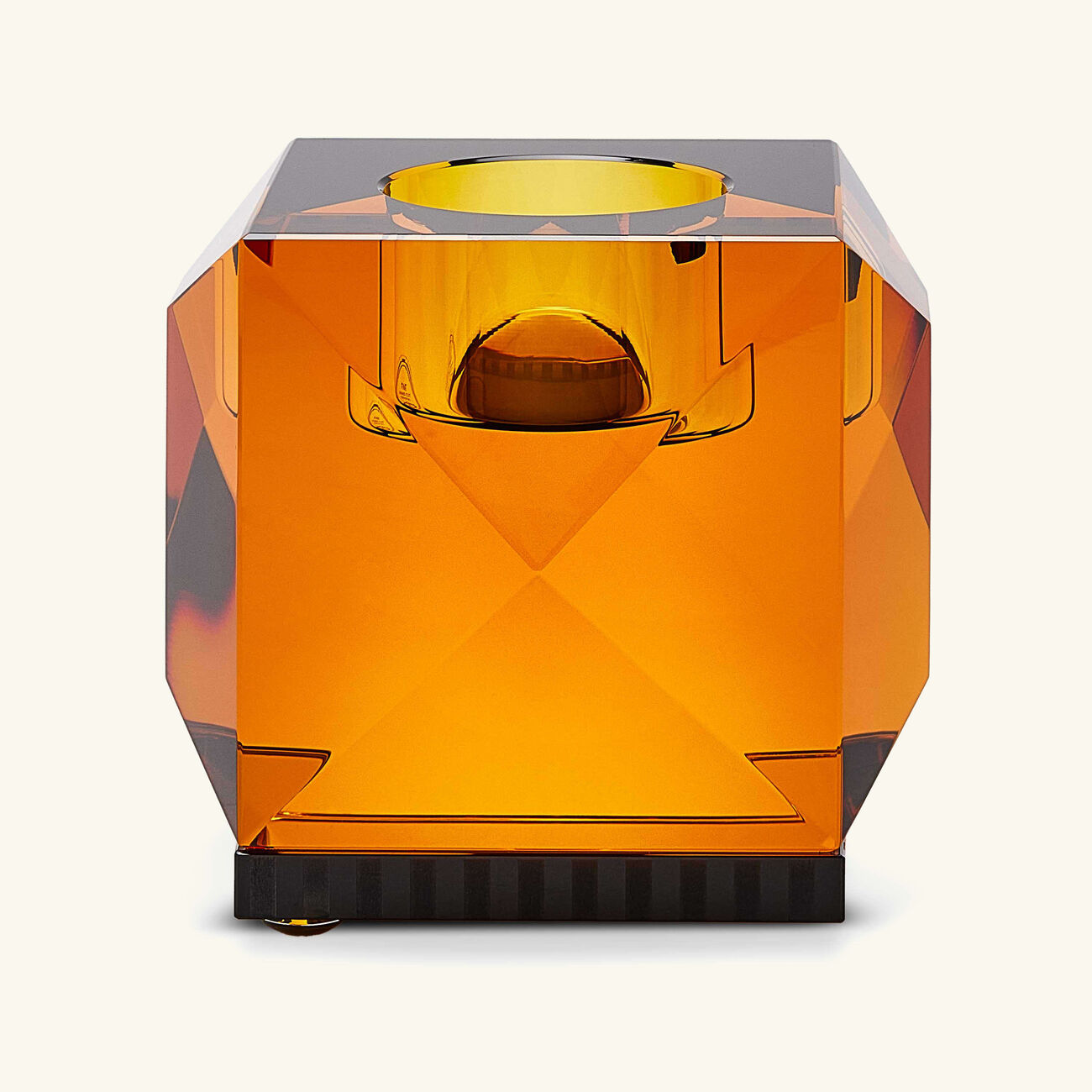 Ophelia Tea Light Holder Amber reflections copenhagen ophelia tea light holder amber