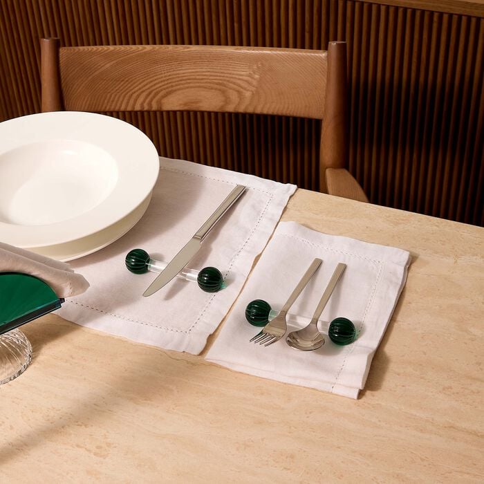 reflections copenhagen benoit cultery holder green set of 2