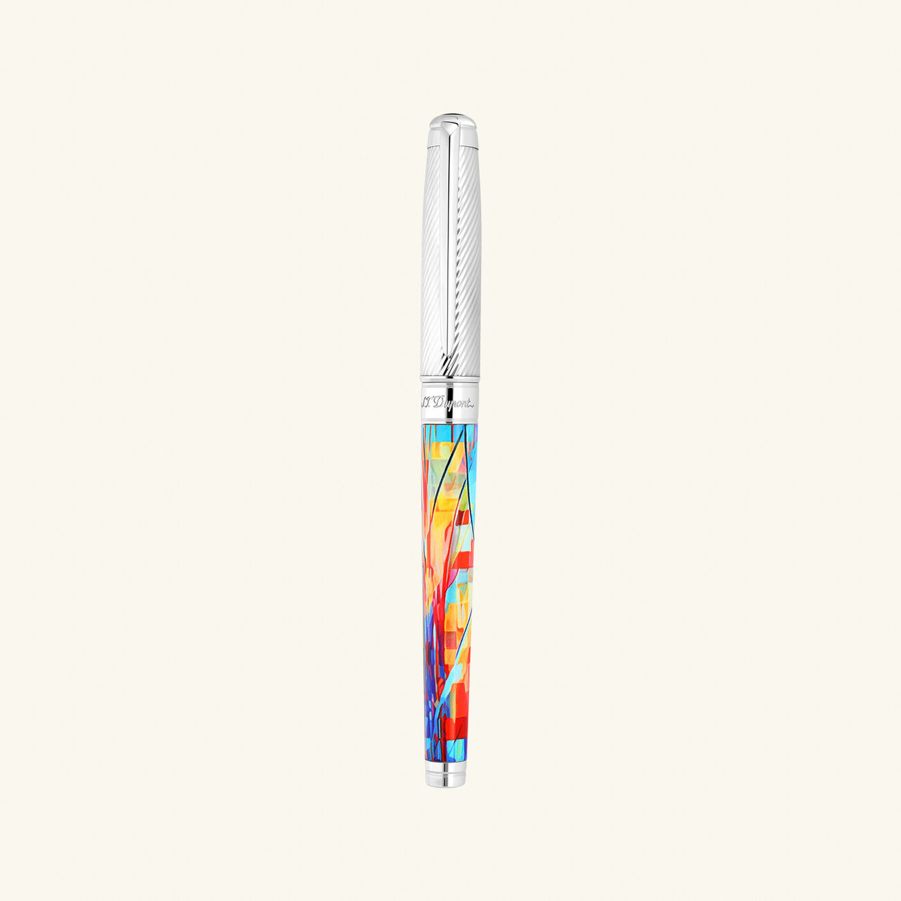 st dupont line d eternity graff ty rollerball pen multicolor