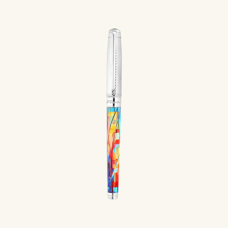 st dupont line d eternity graff ty rollerball pen multicolor