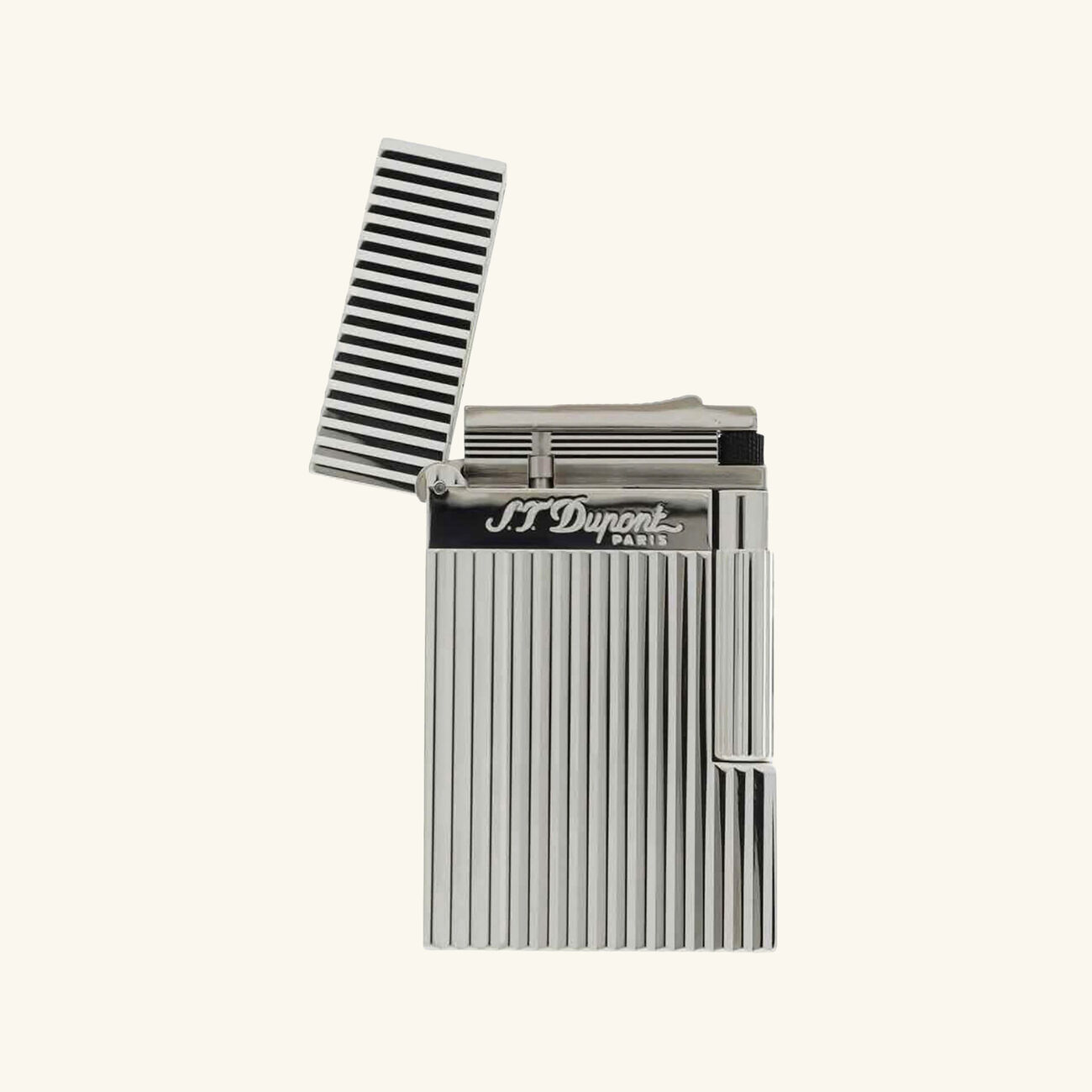 st dupont ligne 2 lighter silver