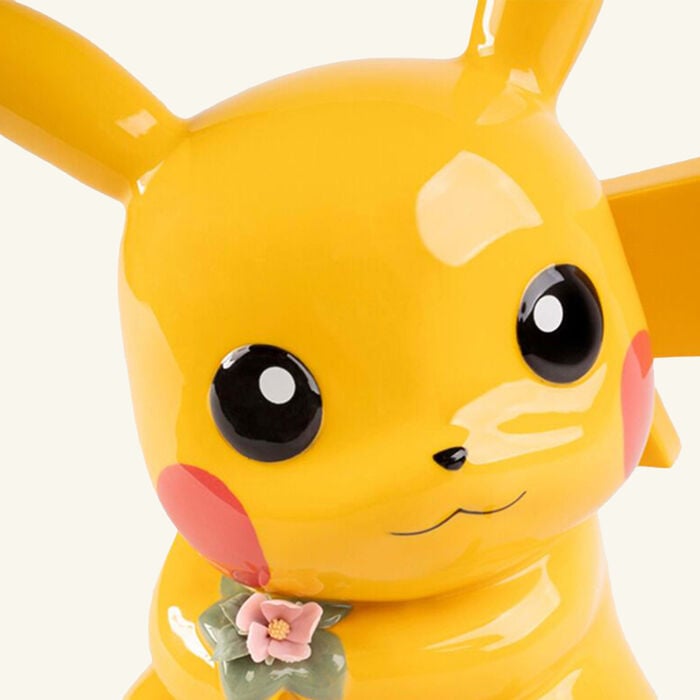 Pikachu Sculpture Small Yellow lladro pikachu sculpture small yellow