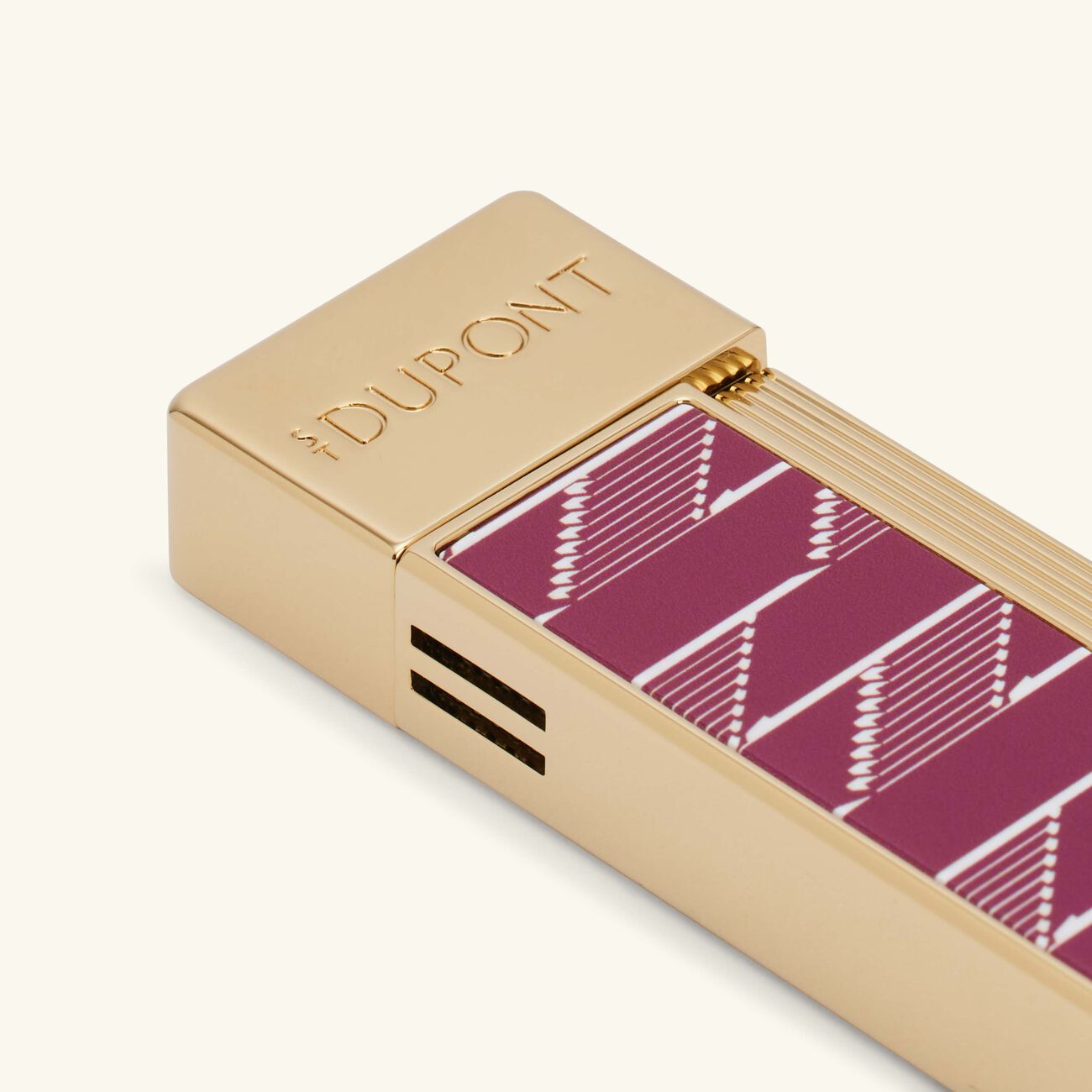 اس تي دوبون ولّاعة مونوجرام 1872 باللون البرغندي