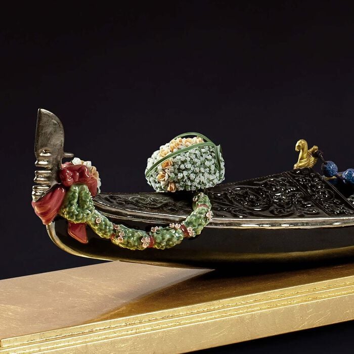 Gondola In Venice Sculpture - Limited Edition lladro gondola in venice sculpture limited edition