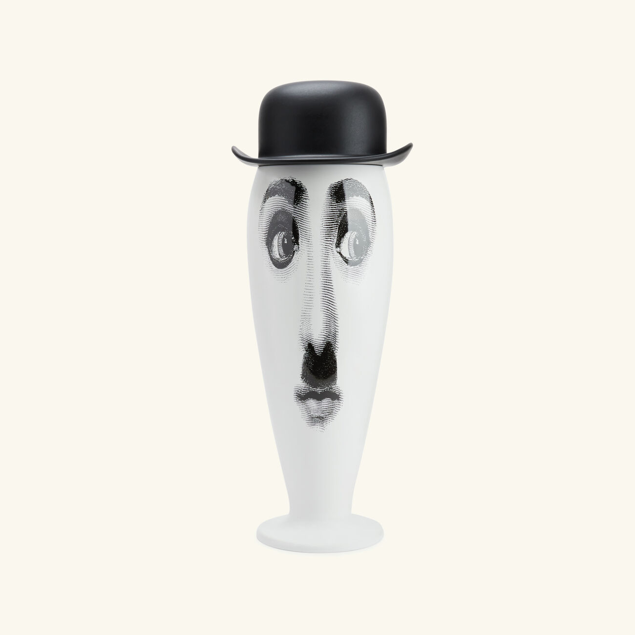 fornasetti smilzo charlot vase medium white