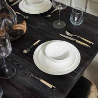 Acrylic Handle Table Fork Brown Set of 6 forge de laguiole acrylic handle table fork brown set of 6