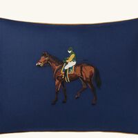 ralph lauren home gale throw pillow blue