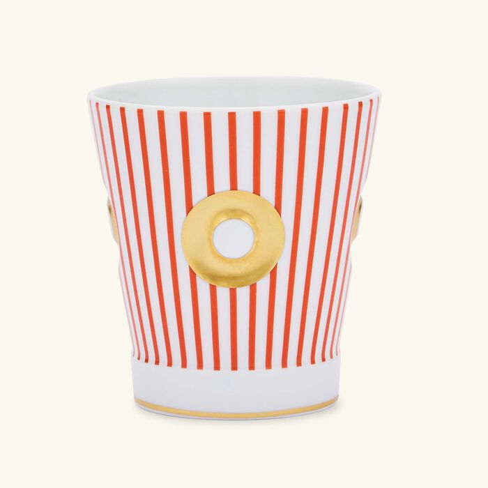 bernardaud delphos eolie drinking glass red