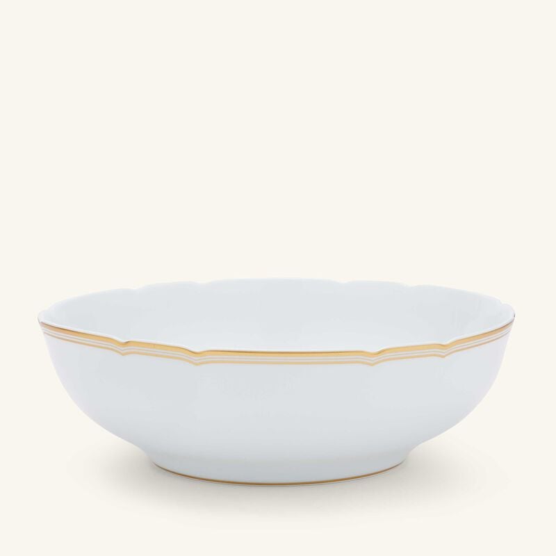 Pompadour Salad Bowl Gold 25cm bernardaud pompadour salad bowl gold 25cm