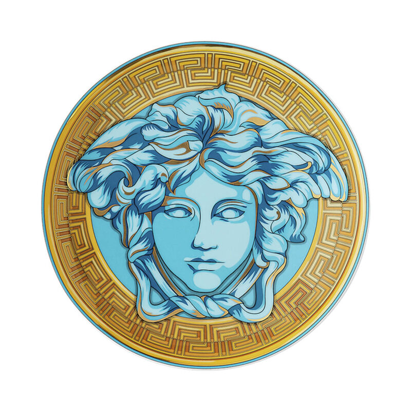Blue Coin Plate, large