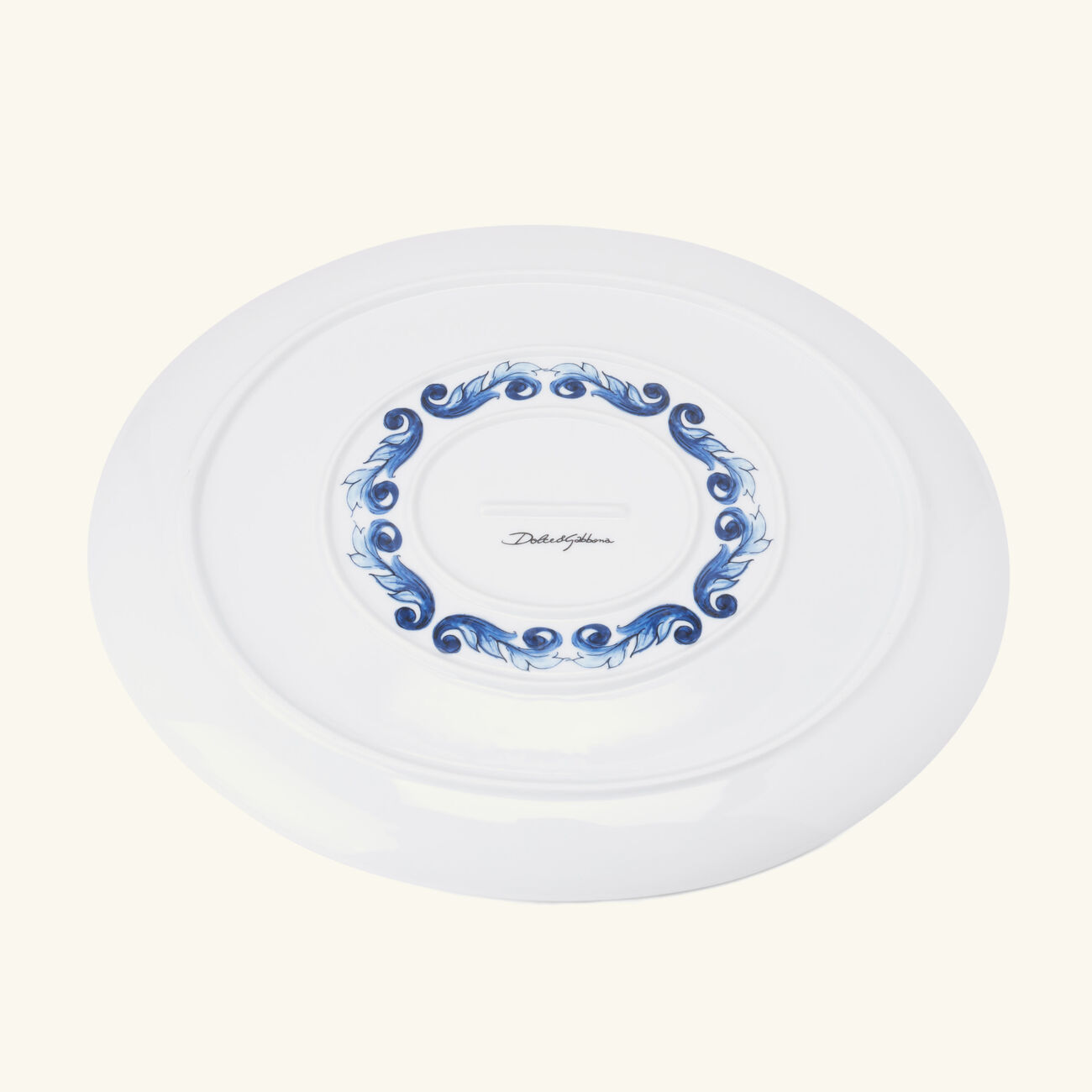 dolce gabbana casa blu mediterraneo oval platter 45cm