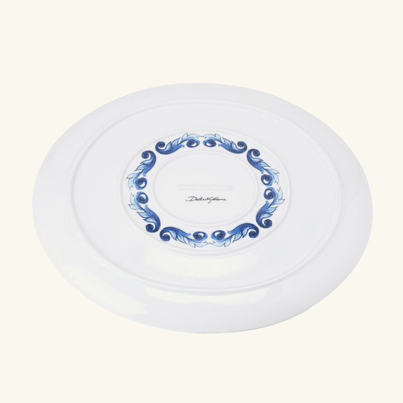dolce gabbana casa blu mediterraneo oval platter 45cm