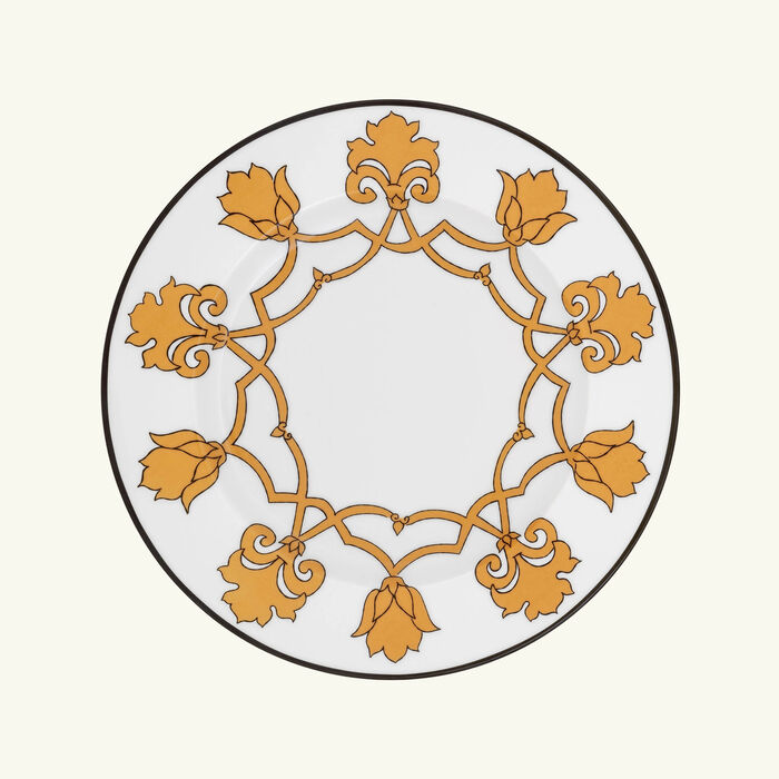 pinto paris jaipur dinner plate round orange 26cm