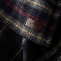 ralph lauren home georgia throw blanket blue