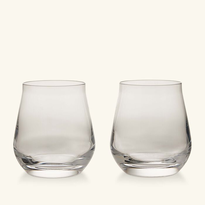 baccarat chateau tumbler clear set of 2