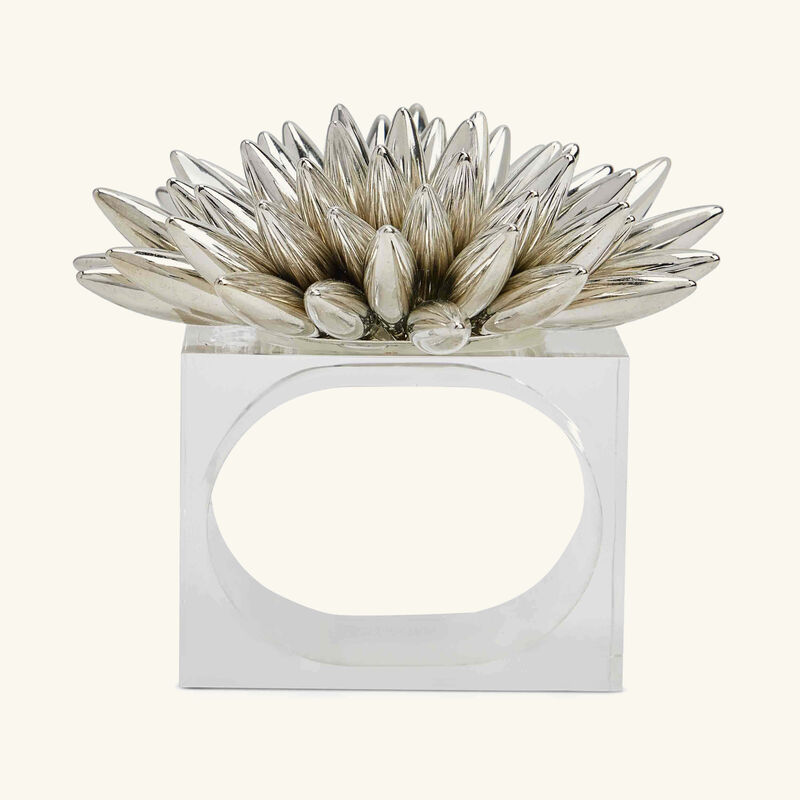 Stellar Napkin Ring Silver kim seybert stellar napkin ring silver