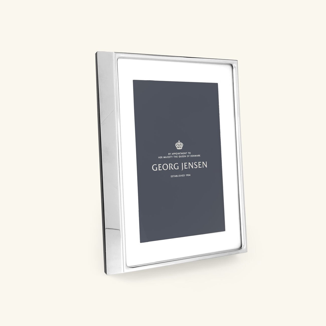 georg jensen deco picture frame silver medium