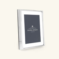 georg jensen deco picture frame silver medium