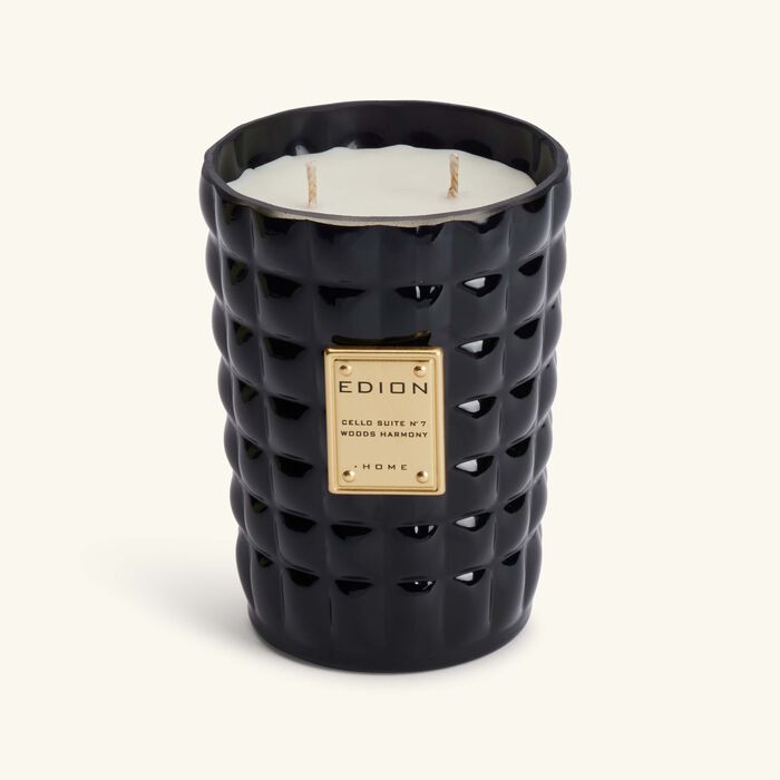 edion cello suite no 7 wood harmony nero candle   diffuser set