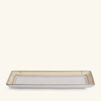 ginori 1735 diva serving platter rectangluar yellow 29cm