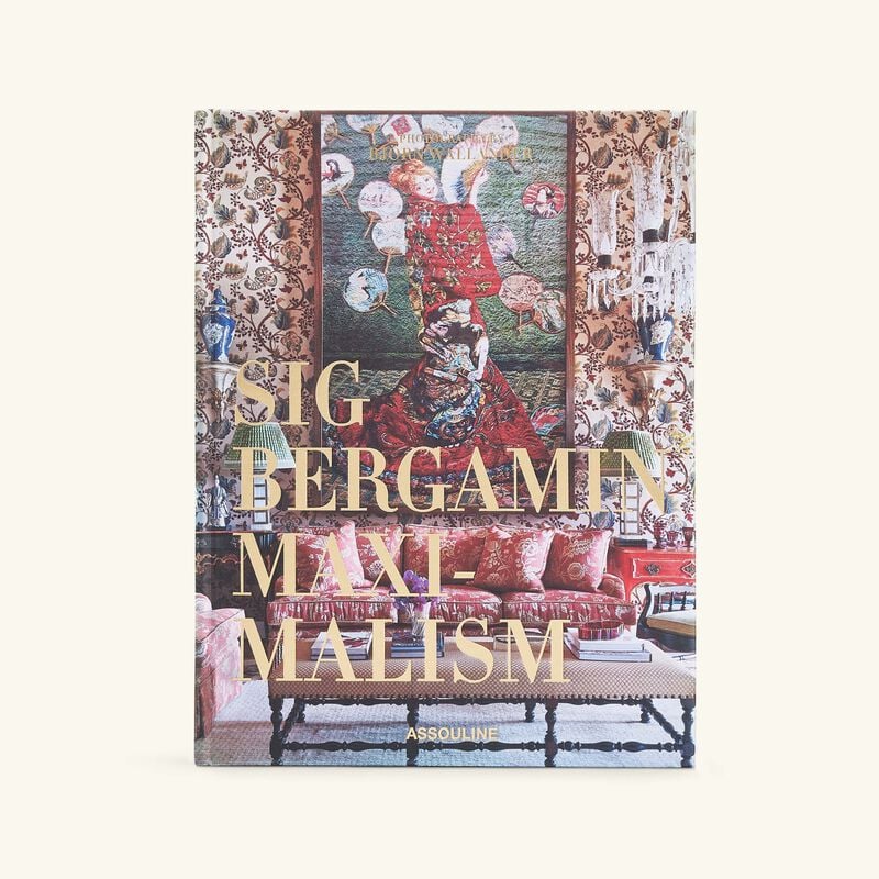 Maximalism by Sig Bergamin Book 33x25cm assouline maximalism by sig bergamin book 33x25cm