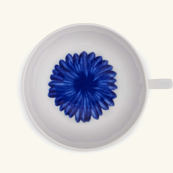 bernardaud in bloom cup   saucer blue