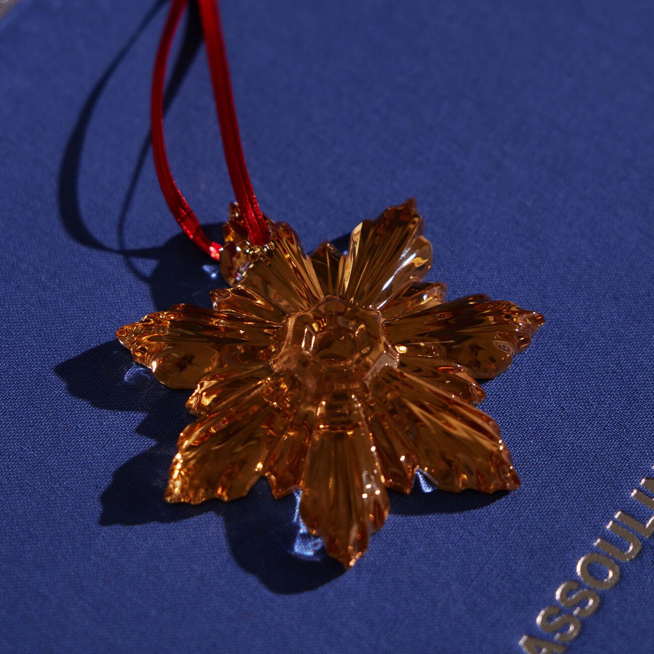 baccarat noel ornament 2025 mini gold