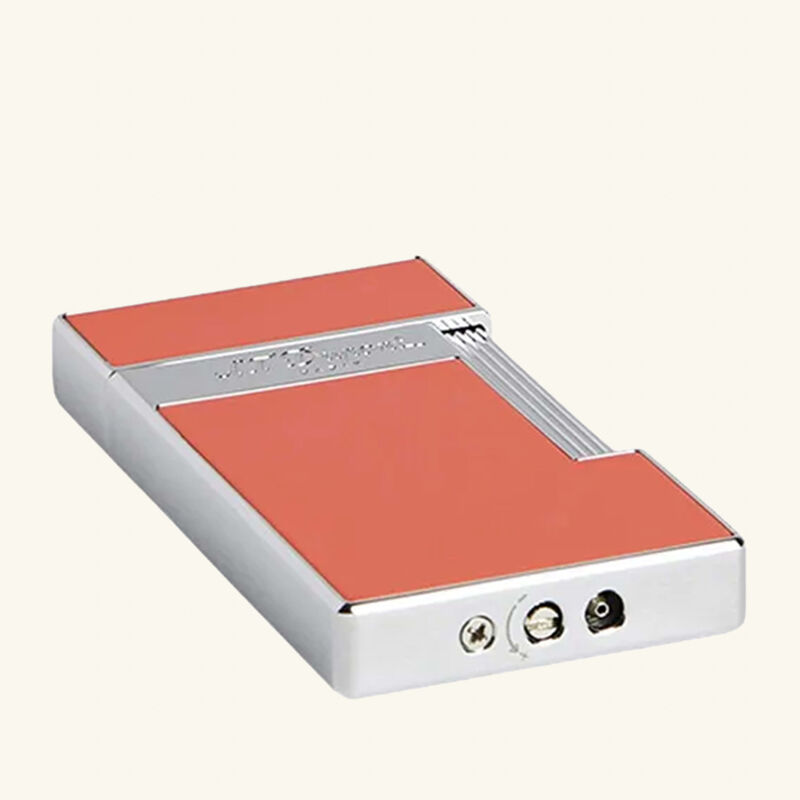 st dupont slimmy lighter orange