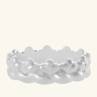 كريستوفل خاتم بابيلون رفيع فضي   مقاس 57