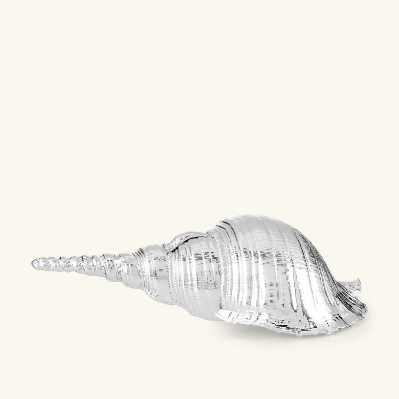 Marina Sea Shell Figurine Large Silver buccellati marina sea shell figurine large silver