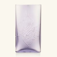 mario cioni   c oval shadow vase tall clear