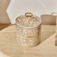 versace barocco storage box beige