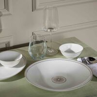 christofle malmaison imp riale serving bowl white 29cm