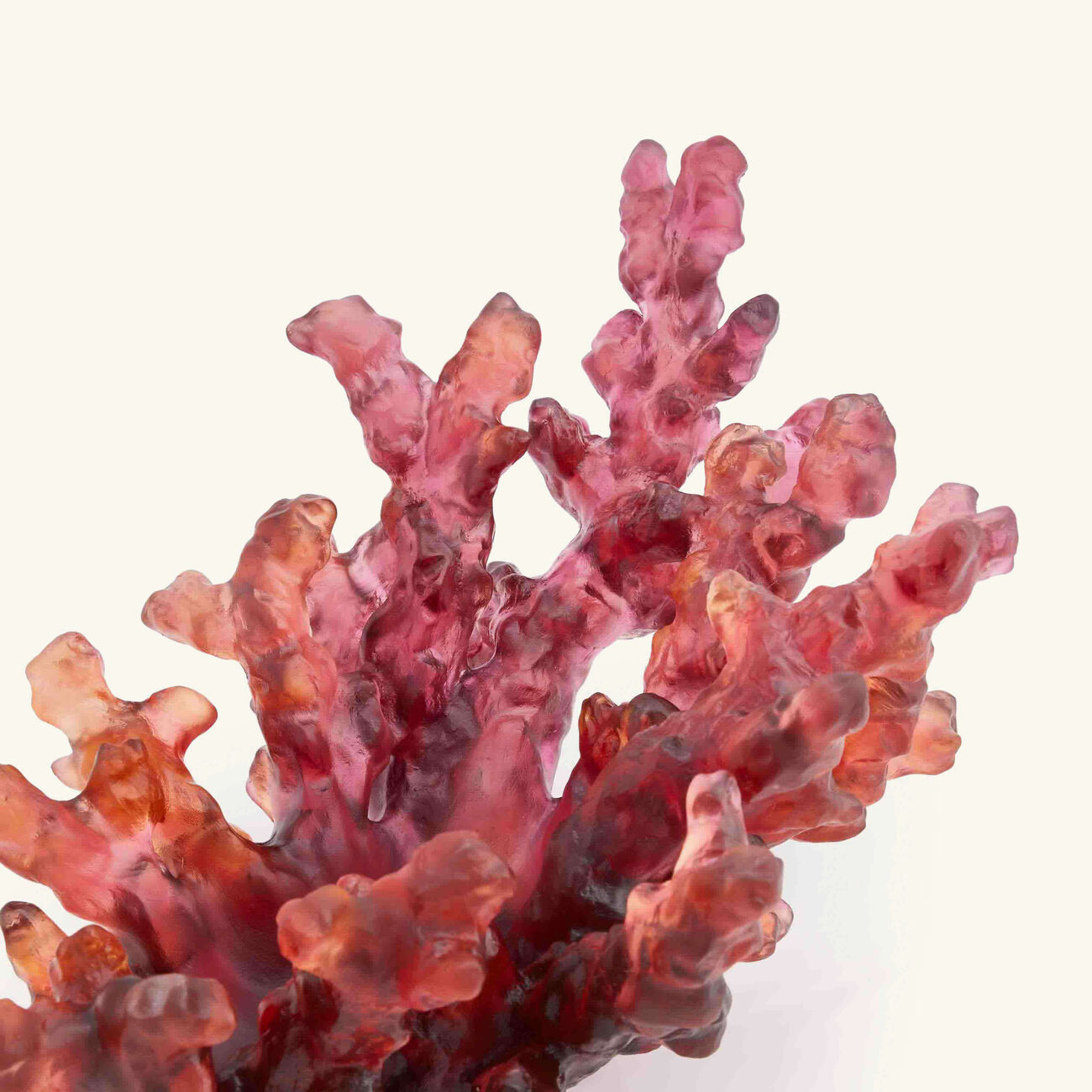 دوم قطعة ديكور مركزية مير دو كوراي برتقالية