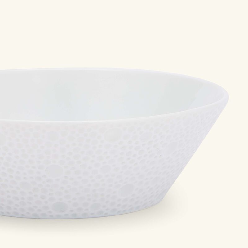 Ecume Candy Dish White bernardaud ecume candy dish white