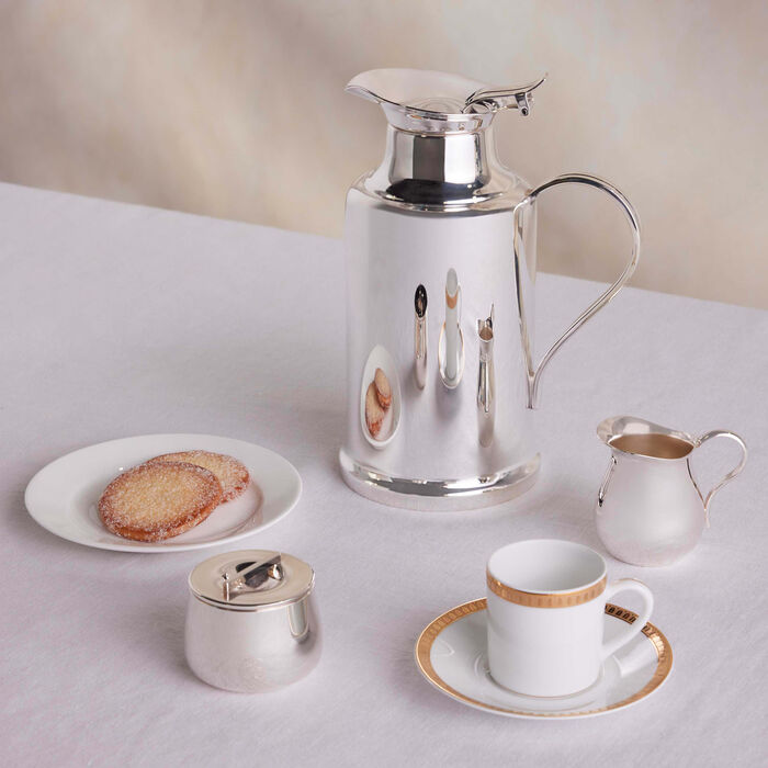 Silver Time Sugar Bowl Silver Plated christofle silver time sugar bowl silver plated