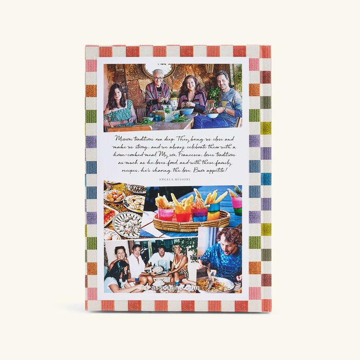 assouline the missoni family cookbook 27x19cm