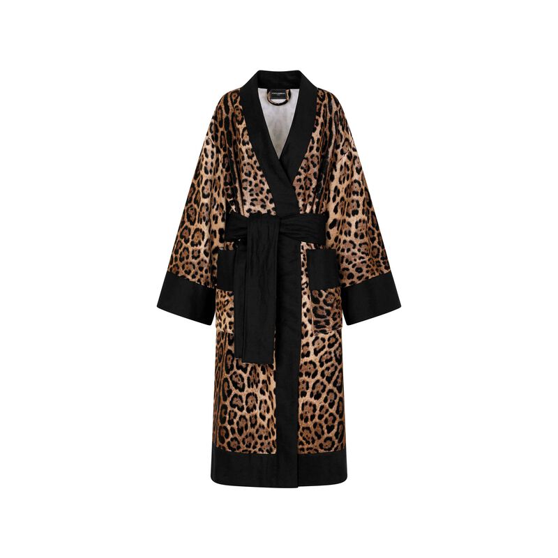 Terry Cotton Bath Robe - Small, large