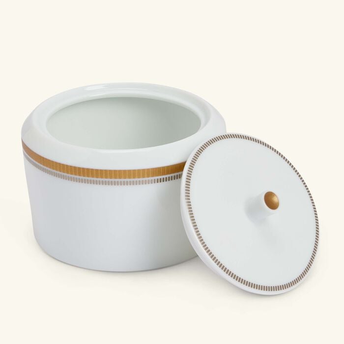 bernardaud gage sugar bowl white