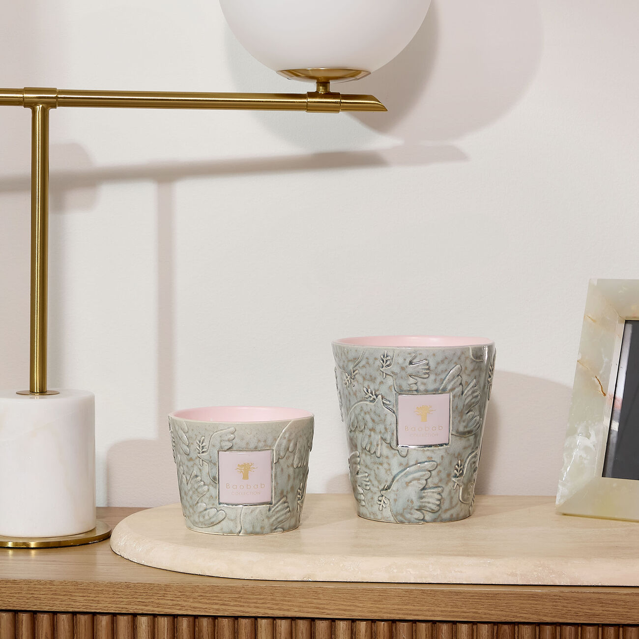 baobab collection colombe candles max 10