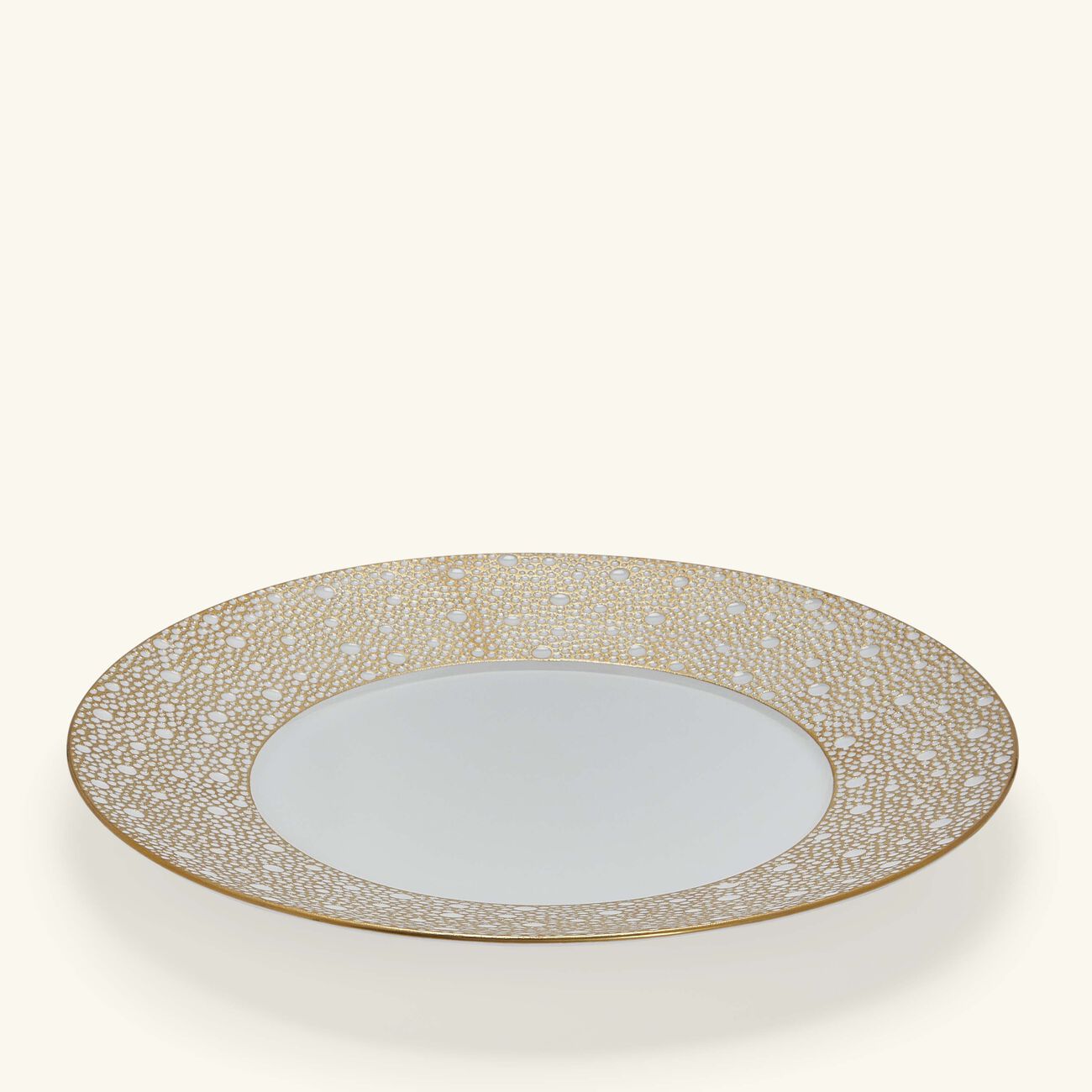 Mordore Dinner Plate Round Gold 26cm bernardaud mordore dinner plate round gold 26cm