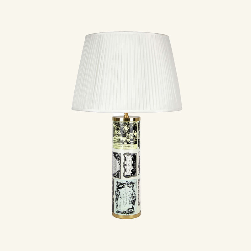 fornasetti conical pleated lampshade