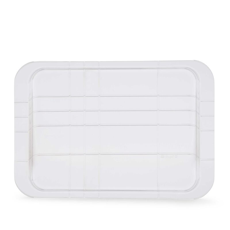 Graphik Serving Tray Rectangular Small Silver Plated christofle graphik serving tray rectangular small silver plated