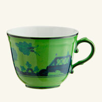 Antico Doccia Coffee Cup Green ginori 1735 antico doccia coffee cup green