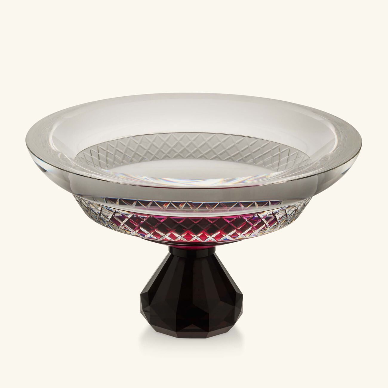 ريفليكشنز كوبنهاغن طبق الديكور بوكيه باللون البرغندي