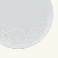 Barocco'92 Bianco Bread Plate Round White 17cm versace barocco 92 bianco bread plate round white 17cm