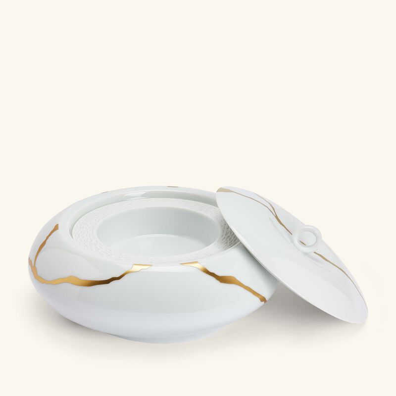Kintsugi Caviar Set White bernardaud kintsugi caviar set white